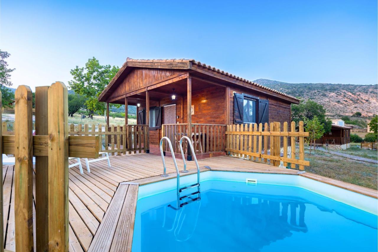 Aldea Los Odres - Cabanas De Madera De 1ª Con Piscina Privada Y Bbq En La Puerta Moratalla  Exteriör bild